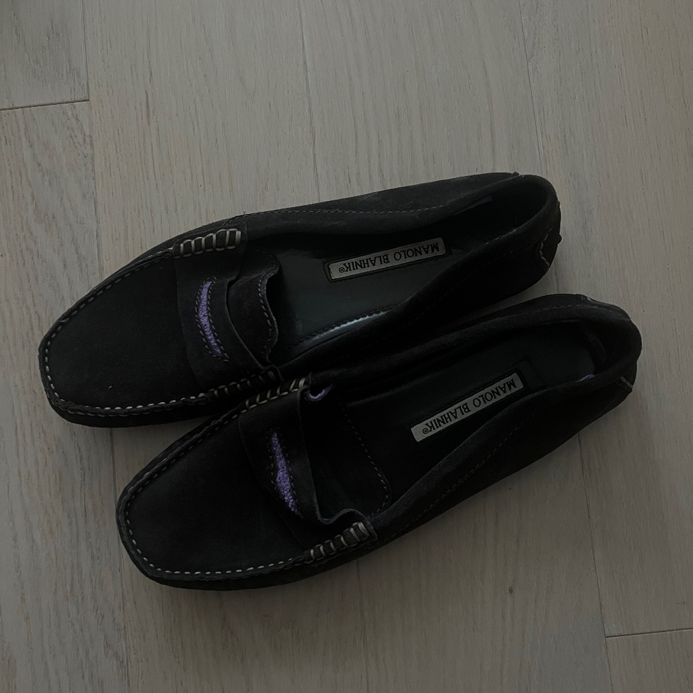 Manolo blahnik loafers